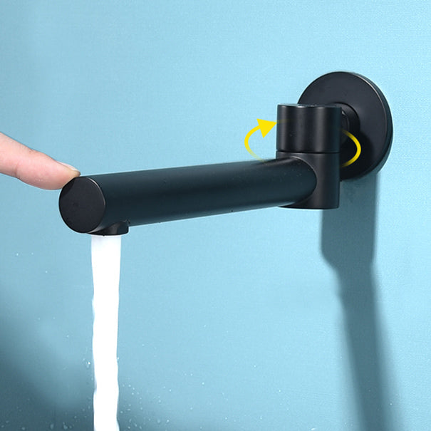 Lisslune | Contemporary Wall-Mounted Single-Hand Kitchen Faucet Low Arc Water Filler