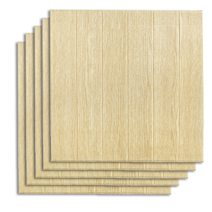 Lisslune | Contemporary Wall Cladding Waterproof Wall Cladding with Wood Look