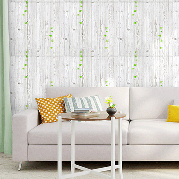 Lisslune | Contemporary Wall Cladding Waterproof Wall Cladding with Wood Look