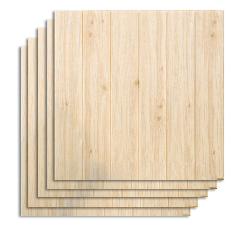 Lisslune | Contemporary Wall Cladding Waterproof Wall Cladding with Wood Look