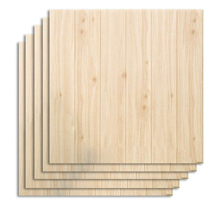 Lisslune | Contemporary Wall Cladding Waterproof Wall Cladding with Wood Look