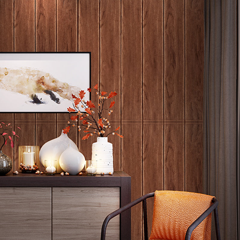 Lisslune | Contemporary Wall Cladding Waterproof Wall Cladding with Wood Look