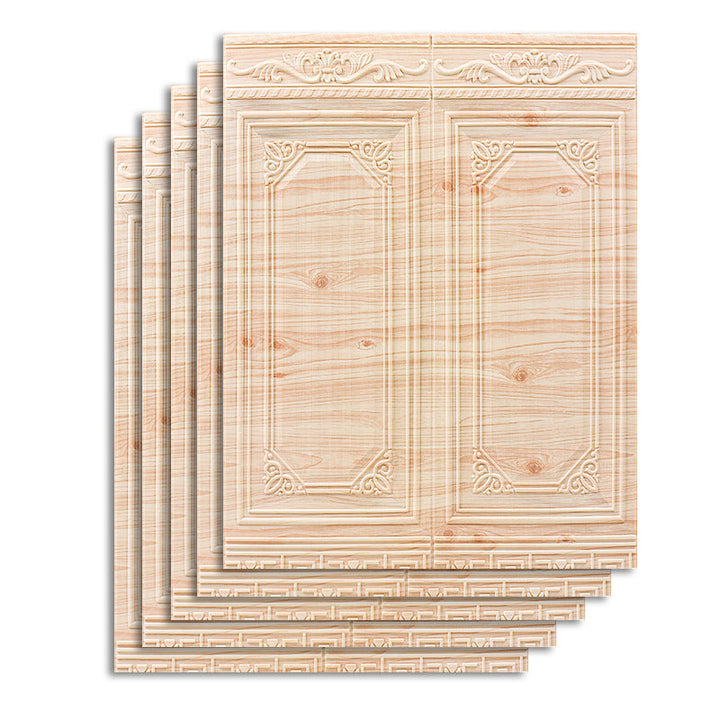 Lisslune | Contemporary Wall Cladding Waterproof Wall Cladding with Wood Look