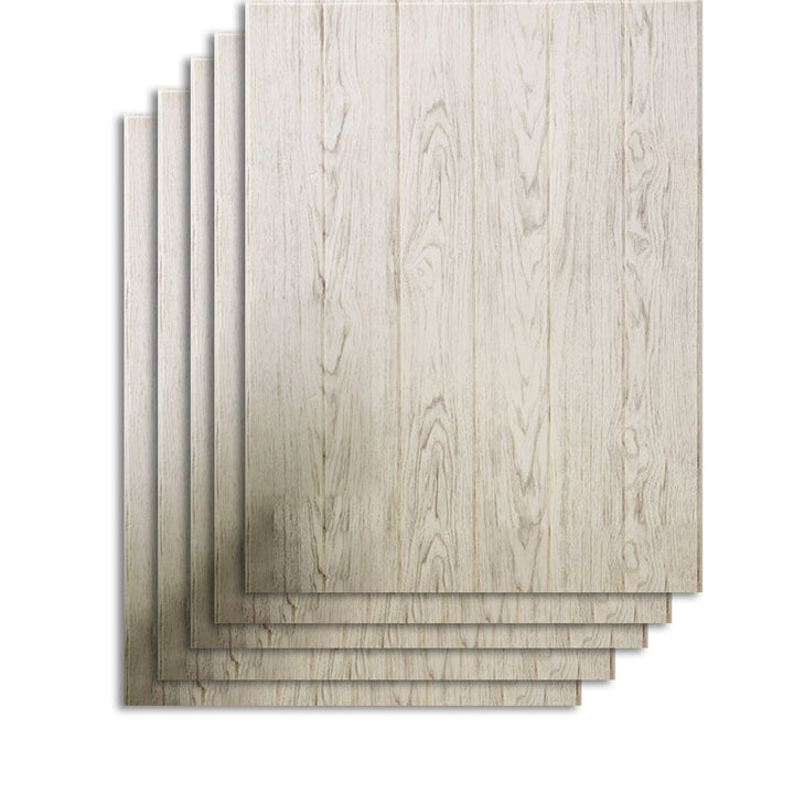 Lisslune | Contemporary Wall Cladding Waterproof Wall Cladding with Wood Look