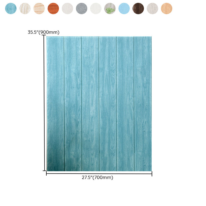 Lisslune | Contemporary Wall Cladding Waterproof Wall Cladding with Wood Look