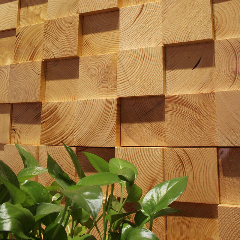Lisslune | Wall-Ceiling Light Wood Gluing Mosaic Indoor Modern Wall Ceiling