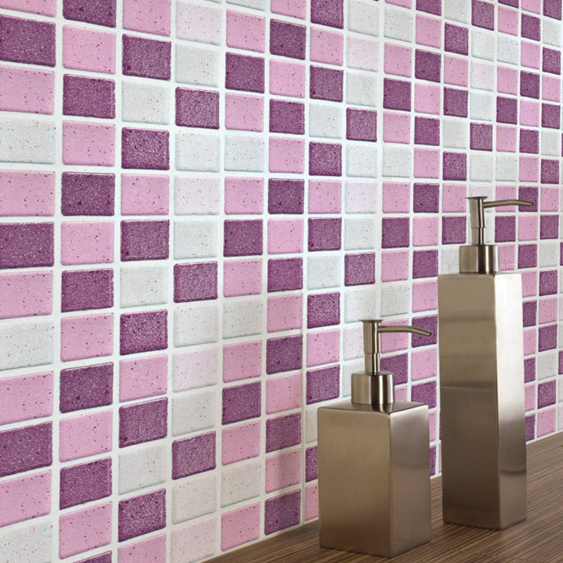 Lisslune | PVC Mosaic Tile waterproof for peeling and sticking for kitchen and bathroom