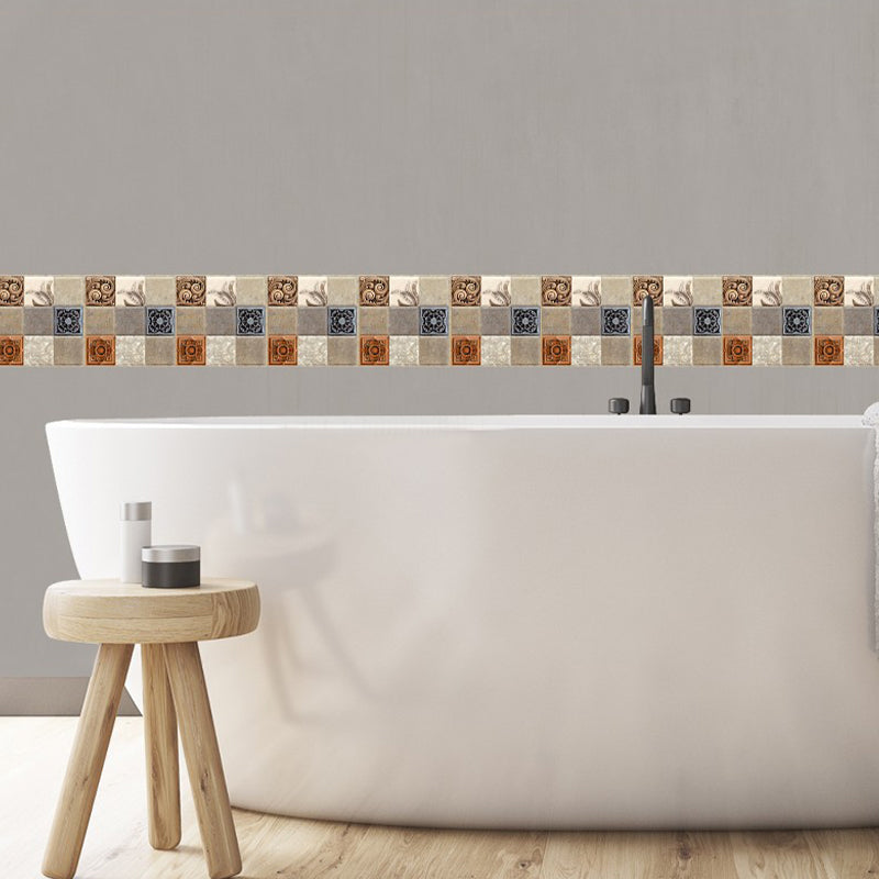Lisslune | PVC Mosaic Tile waterproof for peeling and sticking for kitchen and bathroom