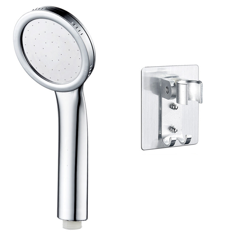 Lisslune | Contemporary Silver Round Shower Head Water Efficient Standard Spray Head