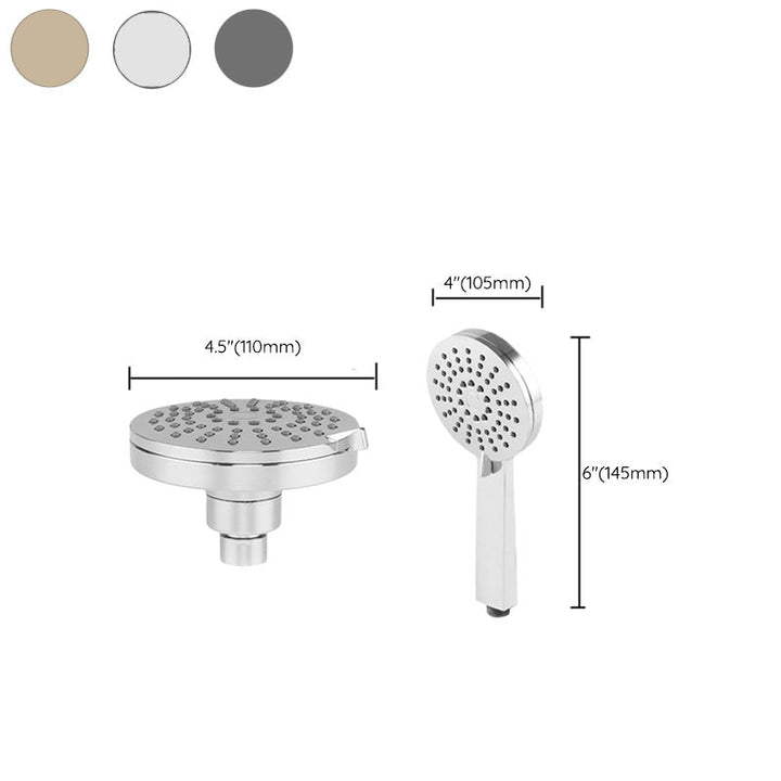 Lisslune | Showerhead Rainfall 3-Nozzle Handheld Bathroom Wall-Mounted Showerhead
