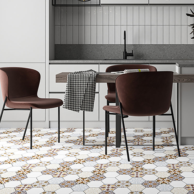 Lisslune | Vinyl flooring Peel and Stick floral pattern wall and floor vinyl