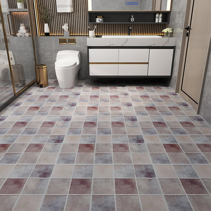 Lisslune | Vinyl flooring Peel and Stick floral pattern wall and floor vinyl