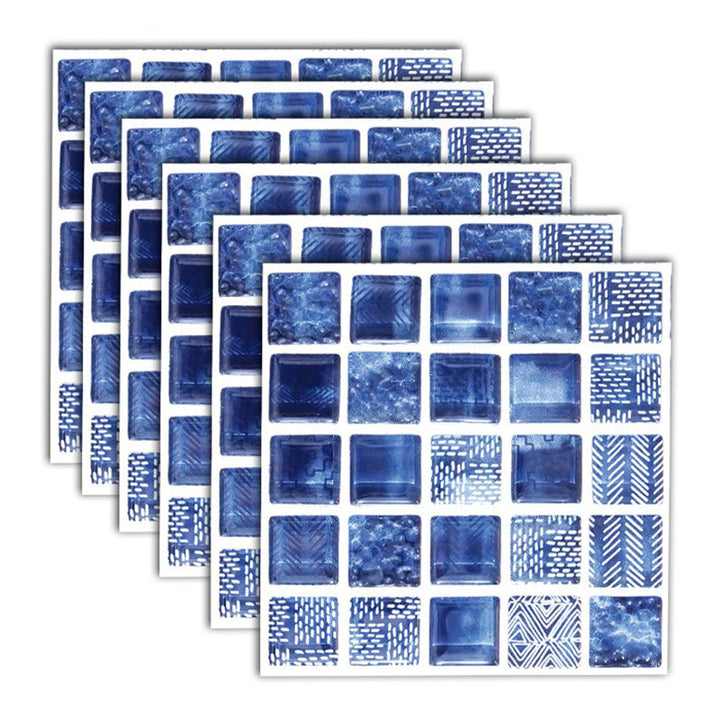Lisslune | Mosaic Tiles Wallpaper PVC Waterproof Peel & Stick Mosaic Tiles