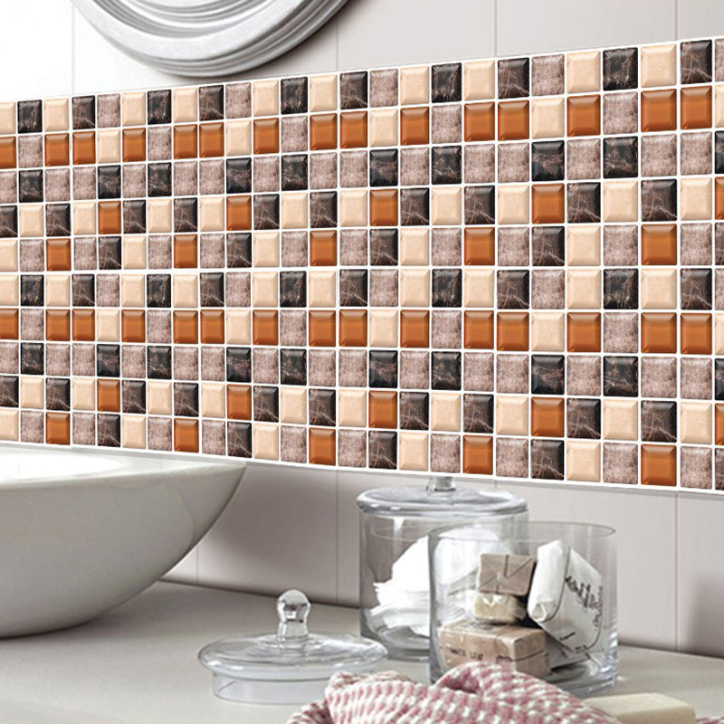 Lisslune | Mosaic Tiles Wallpaper PVC Waterproof Peel & Stick Mosaic Tiles