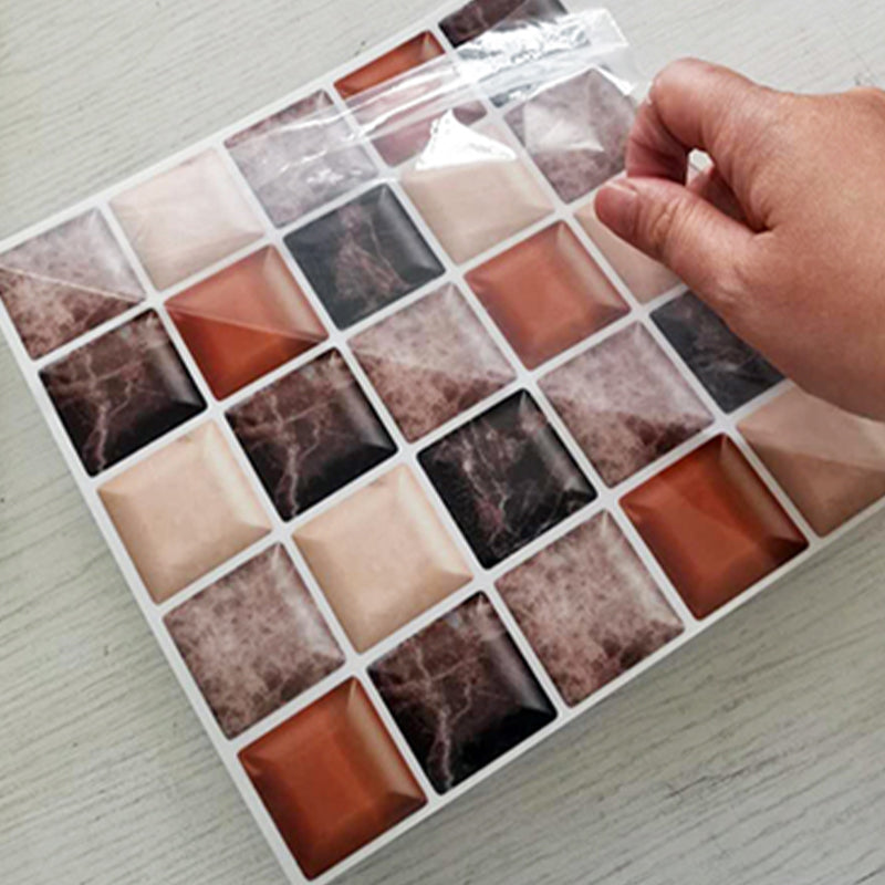 Lisslune | Mosaic Tiles Wallpaper PVC Waterproof Peel & Stick Mosaic Tiles