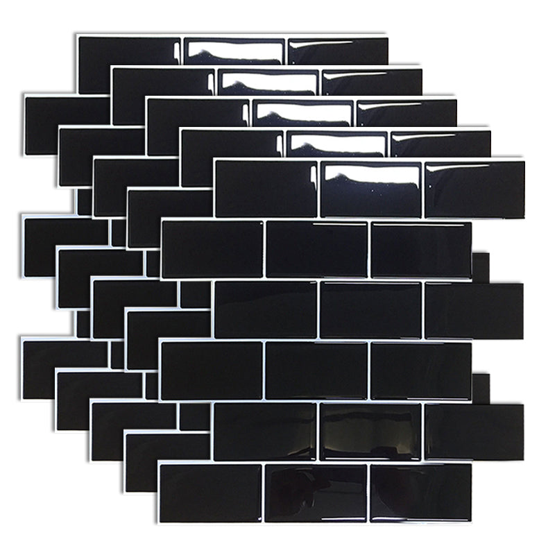 Lisslune | Subway Tile Wallpaper Plastic Waterproof Removable & Stick Subway Tile