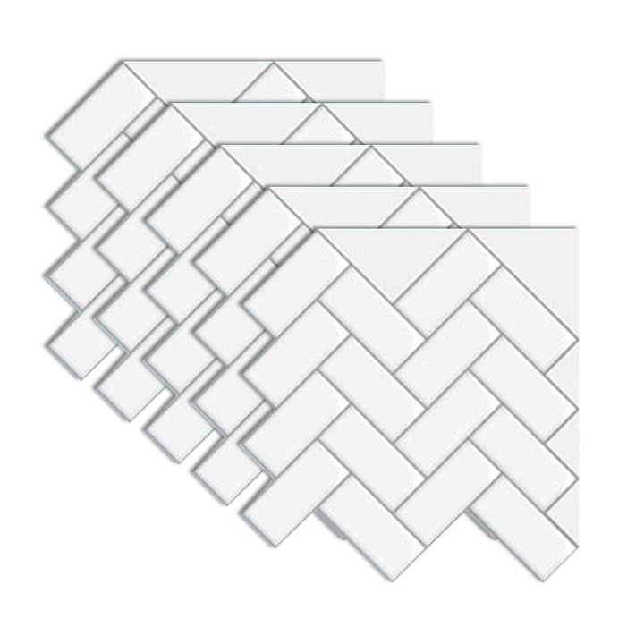 Lisslune | Subway Tile Wallpaper Plastic Peel and Stick Wall Tile