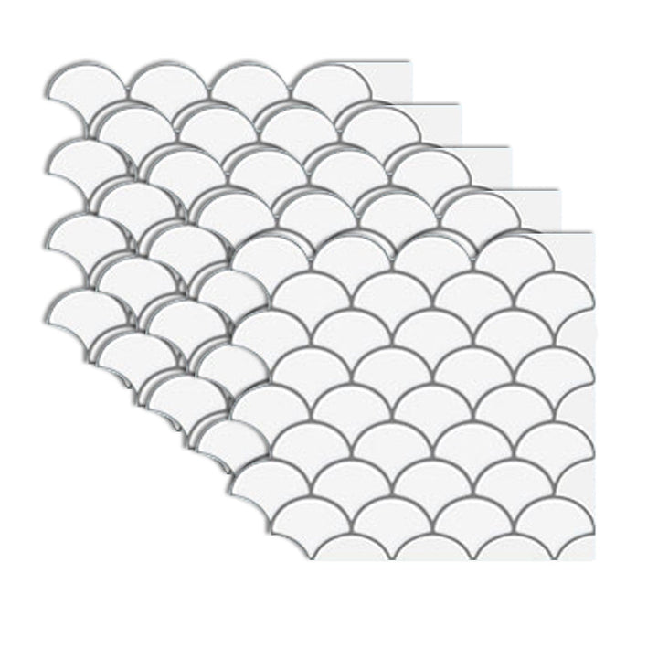 Lisslune | Subway Tile Wallpaper Plastic Peel and Stick Wall Tile
