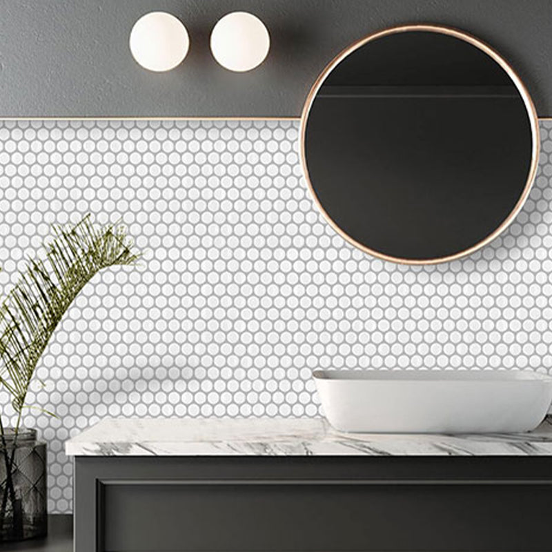 Lisslune | Subway Tile Wallpaper Plastic Peel and Stick Wall Tile