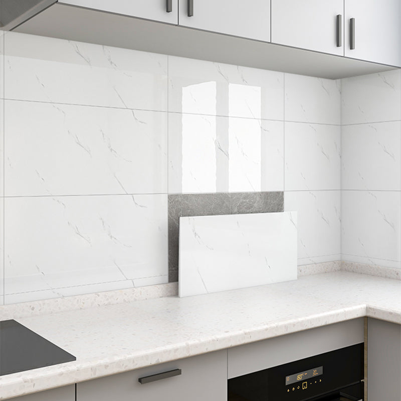 Lisslune | PVC Peel and Stick Back Wall Tiles Rectangular Waterproof Single Tile Wallpaper