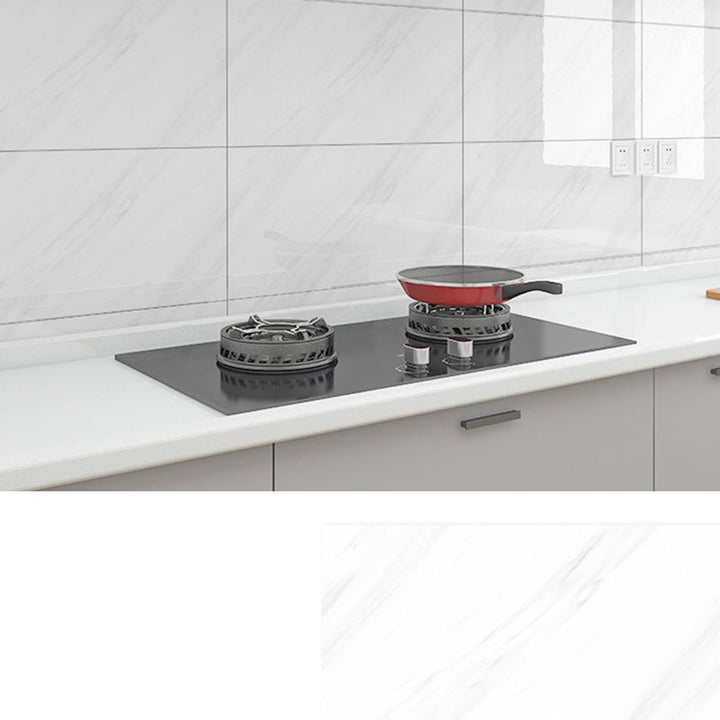 Lisslune | PVC Peel and Stick Back Wall Tiles Rectangular Waterproof Single Tile Wallpaper
