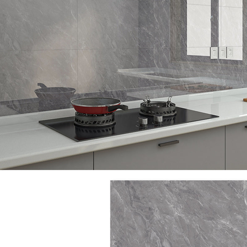 Lisslune | PVC Peel and Stick Back Wall Tiles Rectangular Waterproof Single Tile Wallpaper