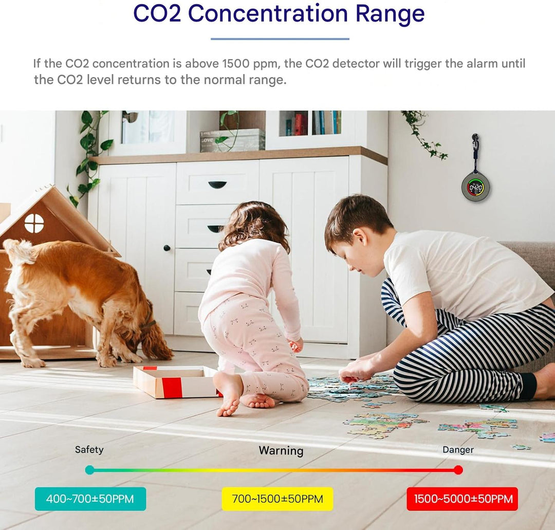 Lisslune | Portable CO2 Detector – Aervent