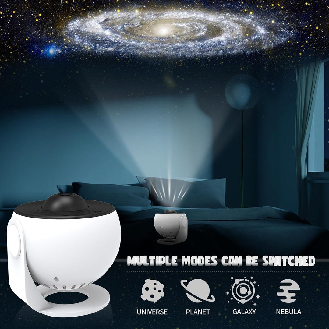 Lisslune | 360° Planetarium Projector | Improved Relaxation and Stress Relief