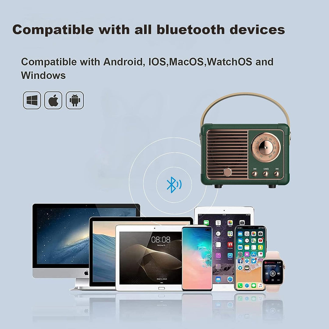 Lisslune | Retro Bluetooth Speaker