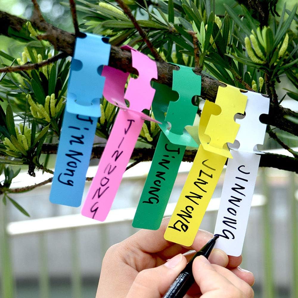 Lisslune | Reusable plant labels made of plastic for garden and tree marking