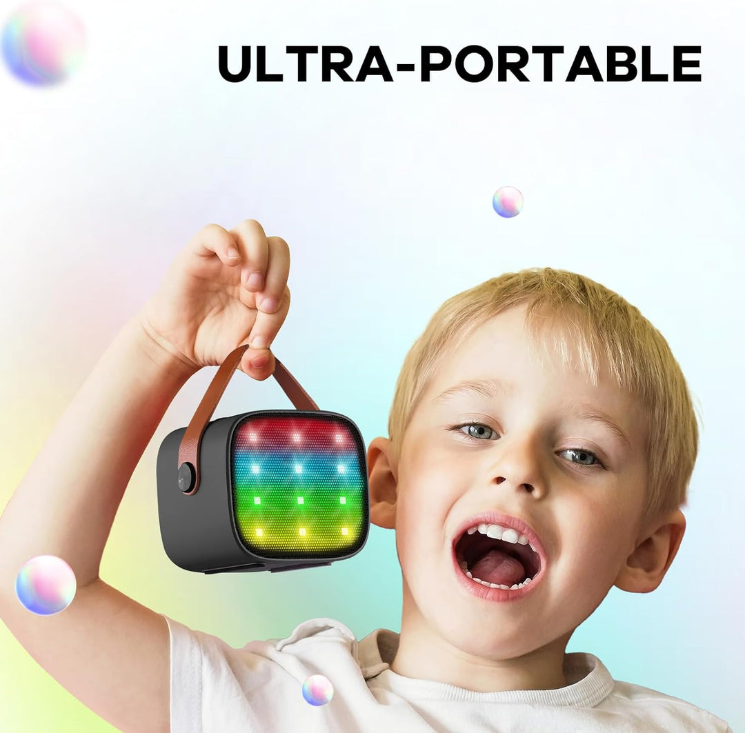 Lisslune | Portable Mini Karaoke Machine with Bluetooth Speaker & 2 Wireless Mics – Veylo
