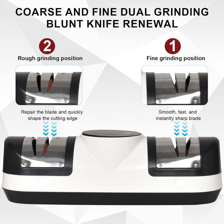 Lisslune | Electric Knife Sharpener with 3 Speeds & LED Display – EdgeMaster