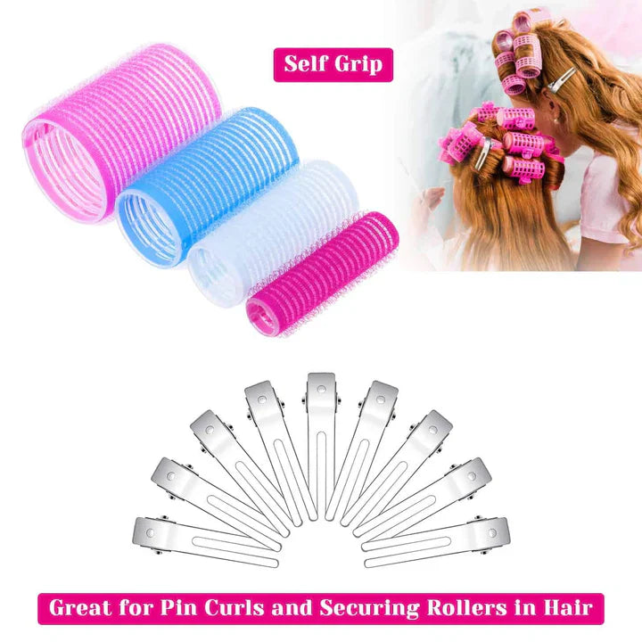 Lisslune | Self-adhesive hair rollers | For voluminous and long-lasting curls