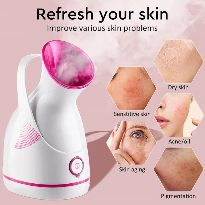 Lisslune | Nano-Ionic Facial Steamer | For Deep-Acting Skin Care