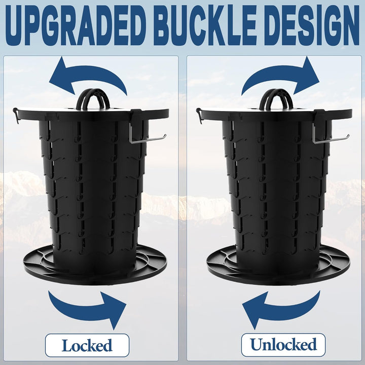 Lisslune | Portable Toilet with Adjustable Height – CampMate