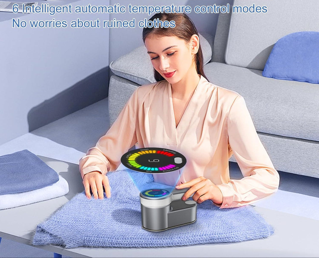 Lisslune | Portable Travel Steamer Iron 1200W with 6 Modes and AU Plug