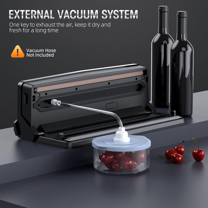Lisslune | 8-in-1 Vacuum Sealer with Built-in Cutter