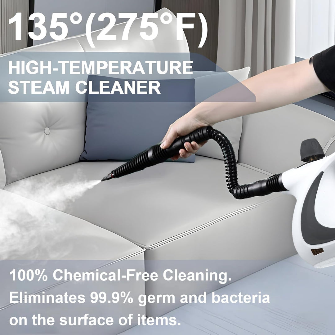Lisslune | High-Pressure Handheld Steam Cleaner with 9-Piece Accessory Kit – Valtira