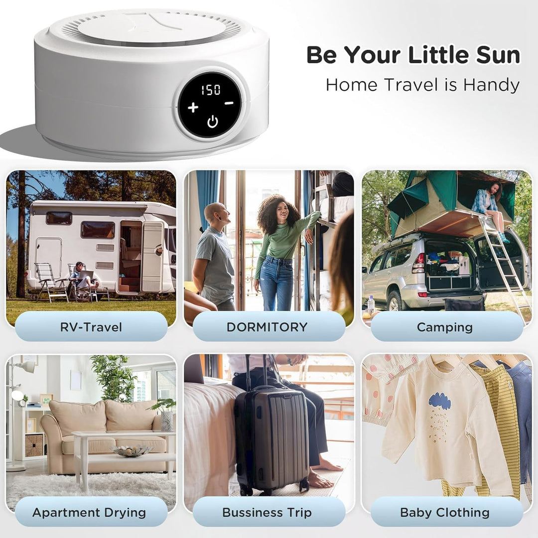 Lisslune | Portable Clothes Dryer with Folding Bag for Small Spaces