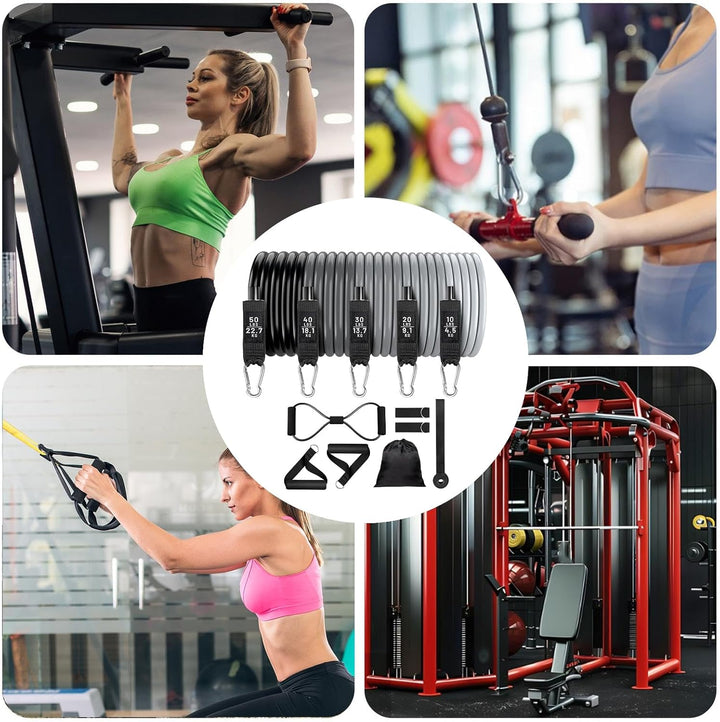 Lisslune | Trainer Suspension Resistance Bands Set – Veltrix