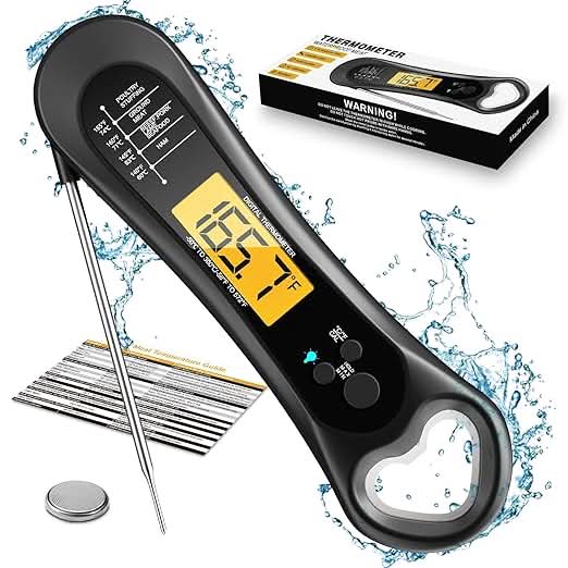 Lisslune | GrillMaster - Wireless Meat Thermometer for Perfect Grilling