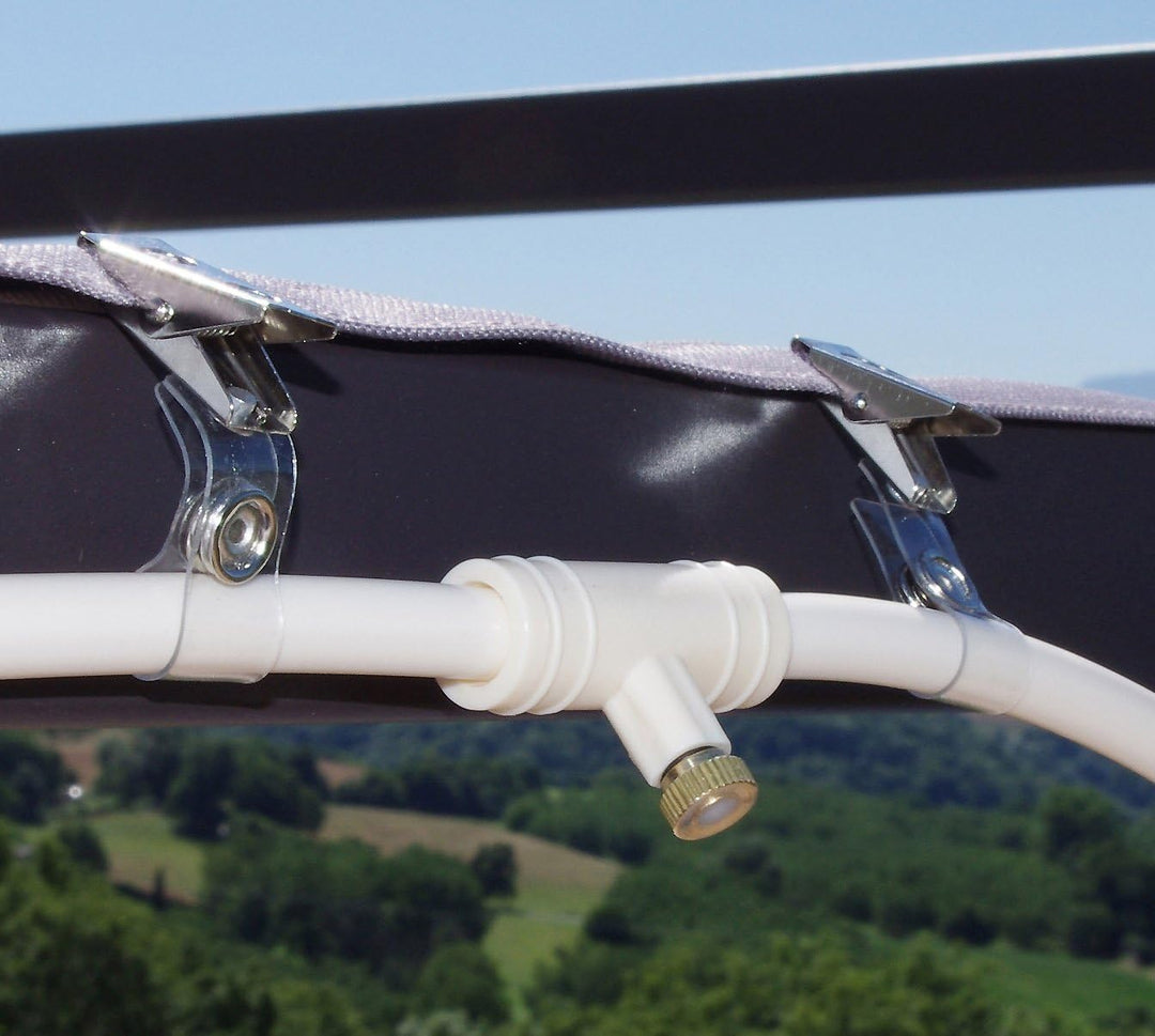 Lisslune | Spray irrigation system – Water hose with spray nozzles for refreshing cooling in the garden