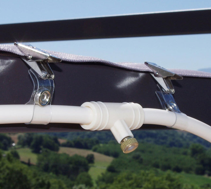 Lisslune | Spray irrigation system – Water hose with spray nozzles for refreshing cooling in the garden