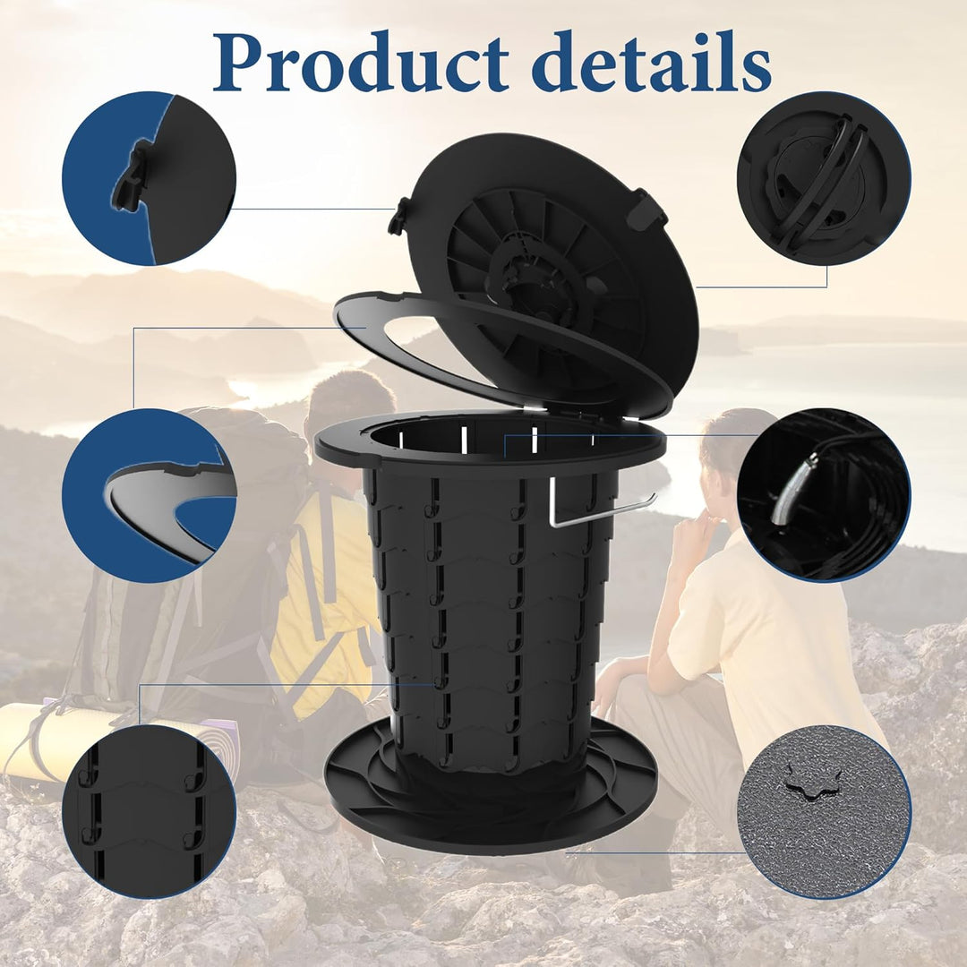 Lisslune | Portable Toilet with Adjustable Height – CampMate