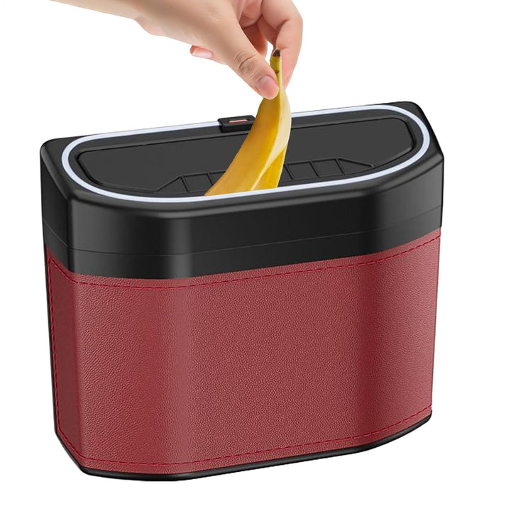 Lisslune | Smell-Proof Car Trash Can with Touch Light – Lurevo