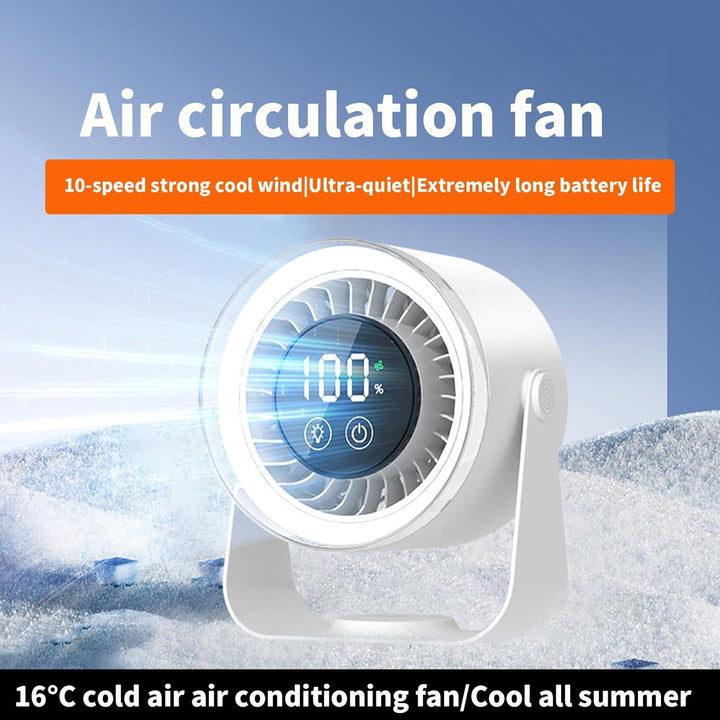 Lisslune | Quiet Desk Fan – Auralis