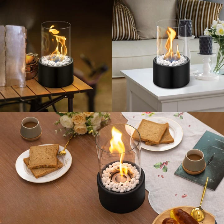 Lisslune | Stylish & modern table fire lantern