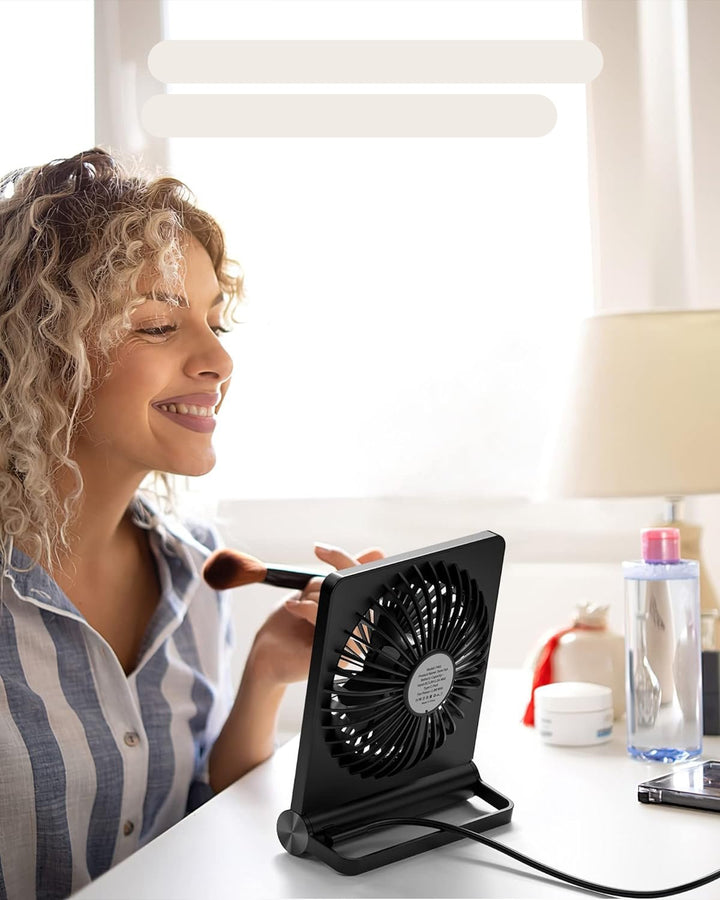 Lisslune | QuietBreeze - Ultra-quiet compact table fan