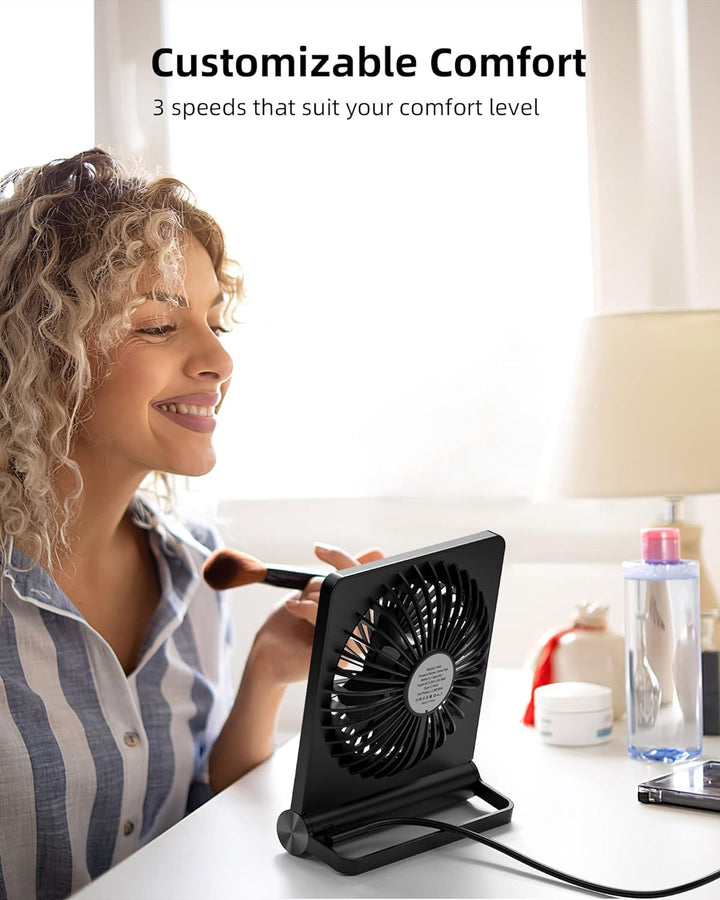 Lisslune | Stronger Wind Ultra Quiet Small Table Fan