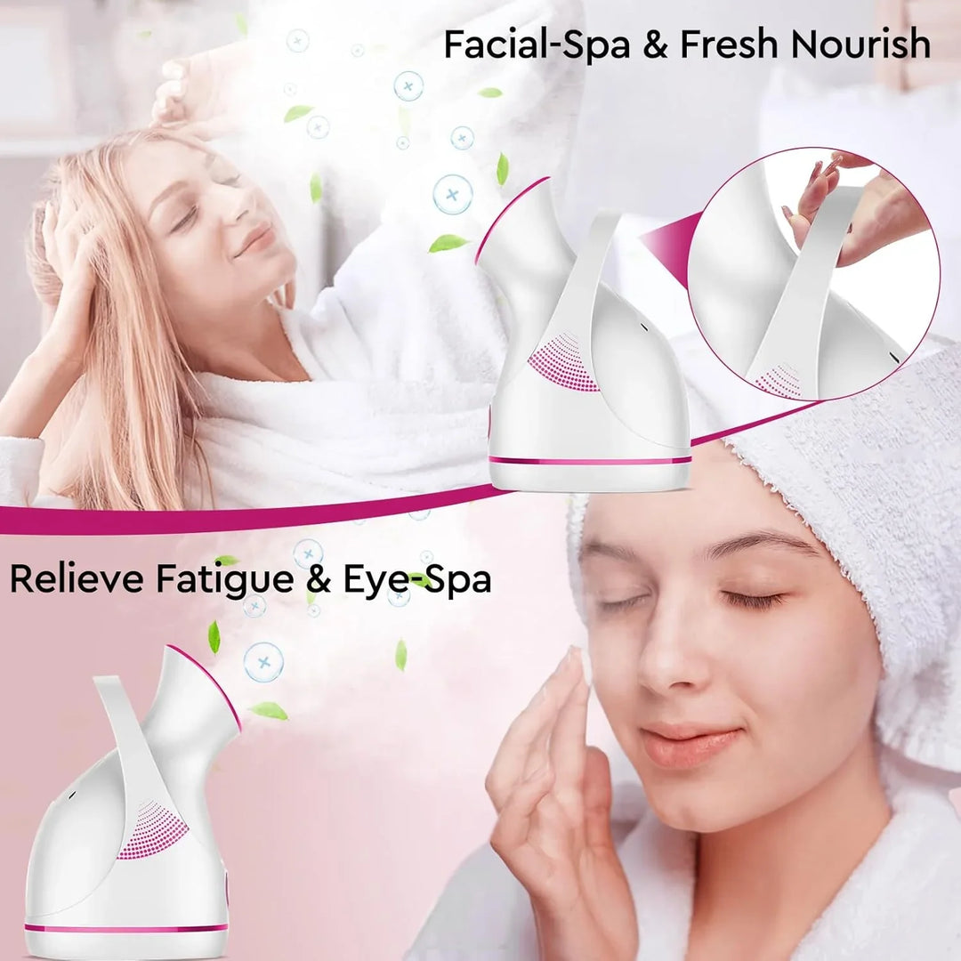 Lisslune | Nano-Ionic Facial Steamer | For Deep-Acting Skin Care
